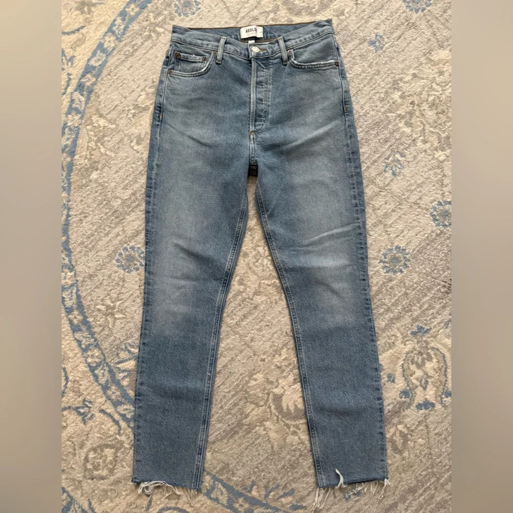 AGOLDE Nico High Rise Slim Straight Murmur - Picture 6 of 14